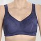 Soft-BH - Zweierpack BH mit Spitzeneinsätzen, in Größe 080 bis 110, in Cup B, in Farbe 1X MARINE, 1X WEISS – Farbe 1X MARINE, 1X WEISS – Ansicht 3