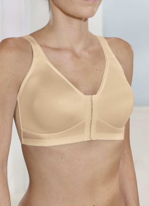 Vorderverschluss-BH - Speidel BH mit praktischem Vorderverschluss Ansicht 3 Vorderverschluss-BH - Speidel BH mit praktischem Vorderverschluss, in Größe 080 bis 115, in Cup C, in Farbe WEISS Ansicht 3