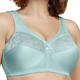 Soft-BH - Glamorise Stütz-BH mit Spitze – Farbe GLETSCHER – Ansicht 1 Soft-BH - Glamorise Stütz-BH mit Spitze, in Größe 080 bis 130, in Cup C, in Farbe PETROL – Farbe GLETSCHER – Ansicht 1
