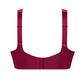 Soft-BH - Anita Entlastungs-BH, in Größe 075 bis 115, in Cup H, in Farbe BLAUGRAU – Farbe KIRSCHROT – Ansicht 2