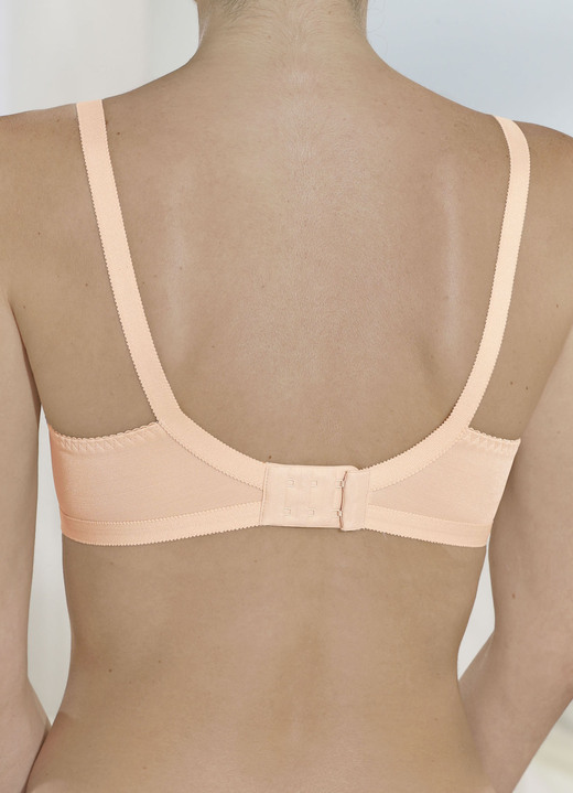 Soft-BH - Format Zweierpack BH mit Spitzencups Ansicht 2 Soft-BH - Format Zweierpack BH mit Spitzencups, in Größe 075 bis 095, in Cup C, in Farbe 1X BEIGE, 1X WEISS Ansicht 2