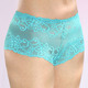 Slips - Dreierpack Pants aus Elastikspitze, in Größe 036 bis 050, in Farbe TÜRKIS – Farbe TÜRKIS – Ansicht 2
