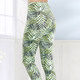 Leggings - Laurina Zweierpack Leggings mit Gummizug im Bund – Farbe 1X GRÜN-GRAFIT BEDRUCKT, 1X GRAFIT – Ansicht 1 Leggings - Laurina Zweierpack Leggings mit Gummizug im Bund, in Größe 036 bis 052, in Farbe 1X GRÜN-GRAFIT BEDRUCKT, 1X GRAFIT – Farbe 1X GRÜN-GRAFIT BEDRUCKT, 1X GRAFIT – Ansicht 1