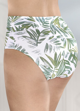 Viererpack Slips mit hübschem Floraldessin