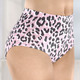 Slips - Viererpack Slips mit hübschem Raubtierdessin, in Größe 038 bis 054, in Farbe ROSA-WEISS-SCHWARZ – Farbe ROSA-WEISS-SCHWARZ – Ansicht 2