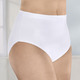 Slips - Fünferpack Slips mit strukturiertem Elastikbund – Farbe WEISS – Ansicht 1 Slips - Fünferpack Slips mit strukturiertem Elastikbund, in Größe 038 bis 054, in Farbe WEISS – Farbe WEISS – Ansicht 1