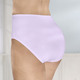 Slips - Sechserpack Slips mit Gummizug im Bund – Farbe 2X WEISS-FLIEDER-LILA BEDRUCKT, 2X WEISS, 2X FLIED – Ansicht 4 Slips - Sechserpack Slips mit Gummizug im Bund, in Größe 038 bis 056, in Farbe 2X WEISS-FLIEDER-LILA BEDRUCKT, 2X WEISS, 2X FLIED – Farbe 2X WEISS-FLIEDER-LILA BEDRUCKT, 2X WEISS, 2X FLIED – Ansicht 4