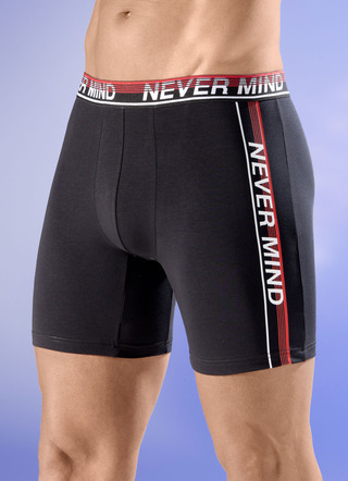 Dreierpack Pants mit Elastikbund