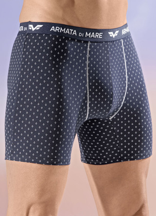 Viererpack Pants mit Alloverdessin