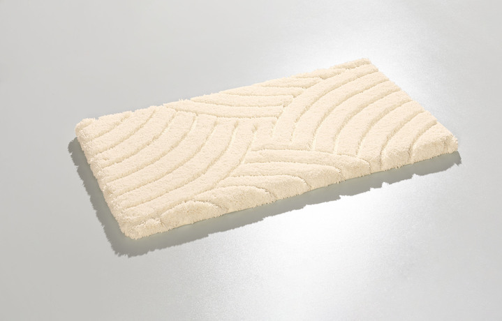 Grund - Barfußweiche Magicsoft Badgarnitur , in Größe 100 (Vorleger halbrund, 50/ 80 cm) bis 112 (WC-Deckelbezug, 47/ 50 cm), in Farbe HELLGRÜN Ansicht 7