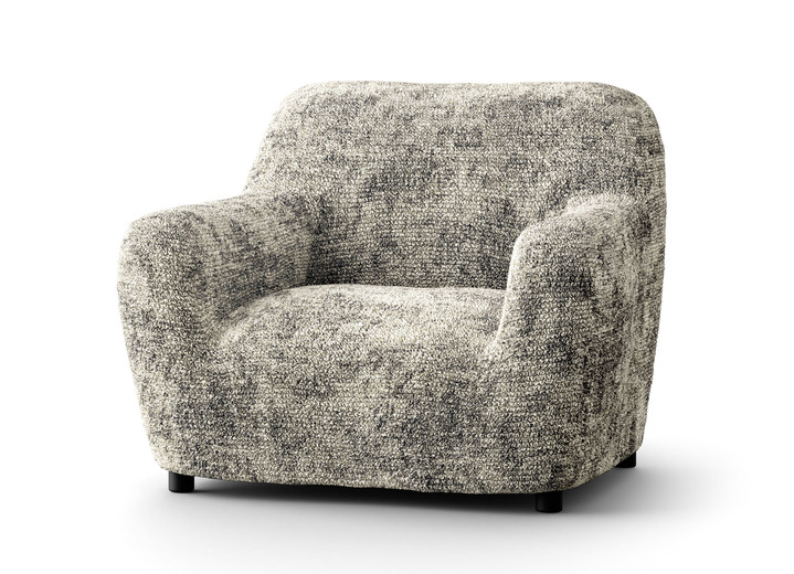 Sessel- & Sofaüberwürfe - Stretchbezüge in Mikrofaser-Qualität, in Größe 05 (TV-Sessel-Bezug) bis 103 (3-Sitzer-Bezug), in Farbe BRAUN Ansicht 5