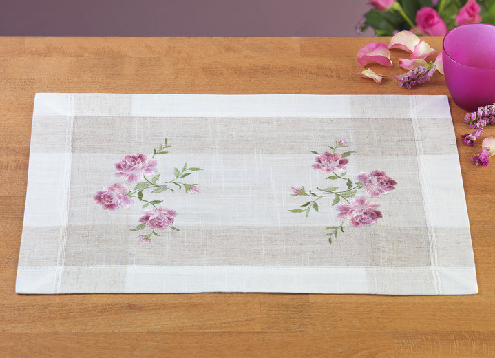 Tischdecken - Tisch- und Raumdekoration, in Größe 101 (Deckchen, 35/ 50 cm) bis 404 (Kissenbezug, 40/ 40 cm), in Farbe SEKT-BUNT Ansicht 1