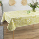 Tischdecken - Wachstuch-Tischdecke in toller Patchwork-Optik, in Größe 108 (Tischdecke, 80/ 80 cm) bis 190 (Tischdecke oval, 140/190 cm), in Farbe BEIGE – Farbe GRÜN – Ansicht 1