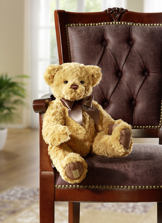 Teddy Harvey aus hochwertigem Mikrofaser-Plüsch