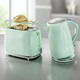 Küchengeräte-Serien - Russell Hobbs Frühstücksserie Eden aus Hochglanz-Kunststoff – Farbe GRÜN – Ansicht 1 Küchengeräte-Serien - Russell Hobbs Frühstücksserie Eden aus Hochglanz-Kunststoff, in Farbe ROSA, in Ausführung Wasserkocher – Farbe GRÜN – Ansicht 1