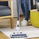 Mit Akku - Hoogo S4 – 2-in-1-Akku-Handstaubsauger – leicht und flexibel – Farbe WEISS-GRAU – Ansicht 1 Mit Akku - Hoogo S4 – 2-in-1-Akku-Handstaubsauger – leicht und flexibel, in Farbe WEISS-GRAU – Farbe WEISS-GRAU – Ansicht 1
