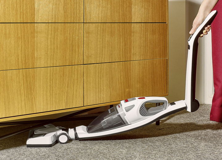 Mit Akku - Severin-Akku-Stielsauger 2-in-1, mit abnehmbarem Handsauger, in Farbe SCHWARZ-WEISS Ansicht 4