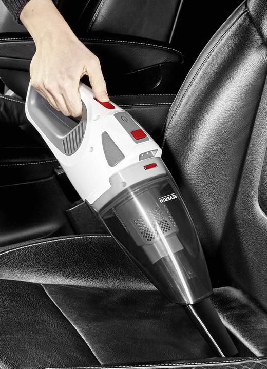 Mit Akku - Severin-Akku-Stielsauger 2-in-1, mit abnehmbarem Handsauger, in Farbe SCHWARZ-WEISS Ansicht 3