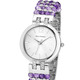 Quartzuhren - Quartz-Damenuhr, in Farbe  – Ansicht 2