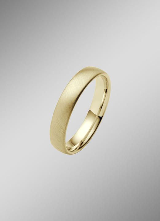 Trauringe - Satinierter Trauring aus Gold, in Größe 160 bis 240, in Farbe  Ansicht 9