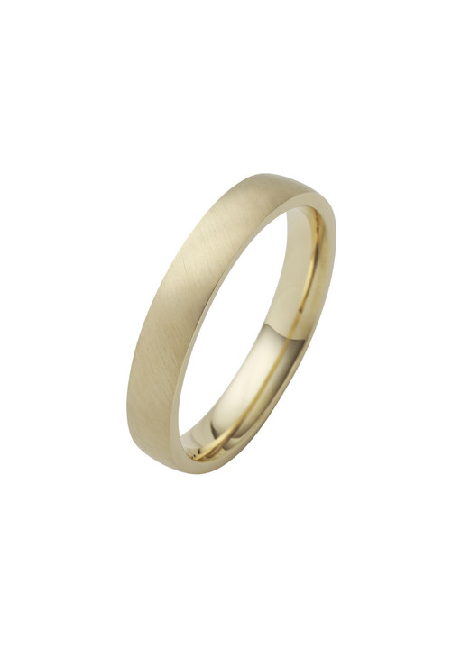Trauringe - Satinierter Trauring aus Gold, in Größe 160 bis 240, in Farbe  Ansicht 2