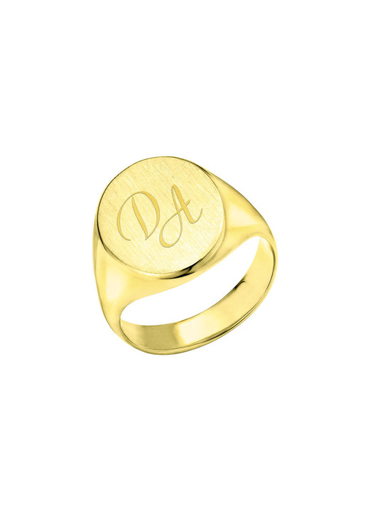 Ringe - Herrenring aus Gold, in Größe 180 bis 240, in Farbe  Ansicht 2