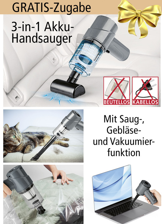 Mit Kabel - Beutelloser Power-Zyklon-Staubsauger Ansicht 2 Mit Kabel - Beutelloser Power-Zyklon-Staubsauger, in Farbe GRAU Ansicht 2