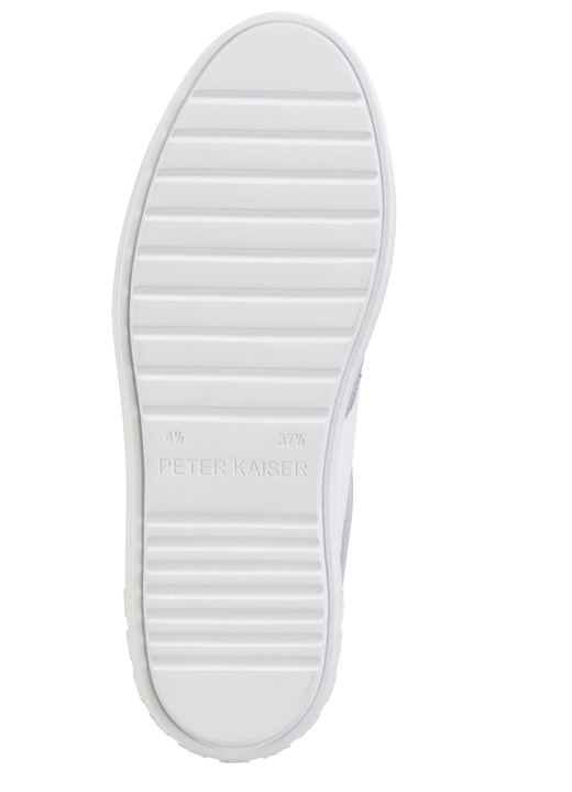 Slipper & Schnürschuhe - Peter Kaiser Schnür-Sneaker aus Nappa- und Veloursleder, in Größe 3 1/2 bis 8, in Farbe WEISS-FLIEDER Ansicht 3