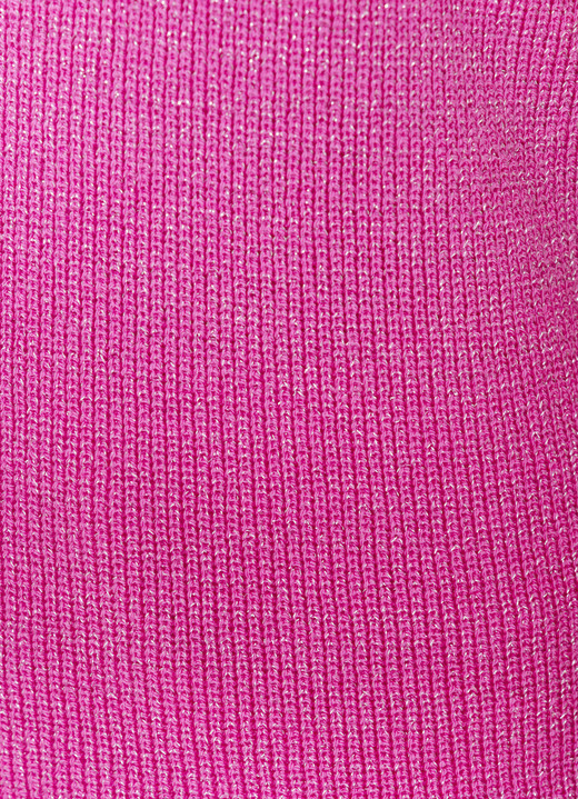 Basics - Pulli mit edlen Glitzerakzenten, in Größe L(44/46) bis XS(32/34), in Farbe PINK Ansicht 3
