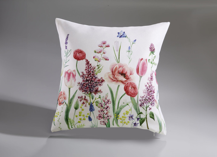 Tischdecken - Tisch- und Raumdekoration, in Größe 101 (Deckchen, 35x 50 cm) bis 404 (Kissenbezug, 40x 40 cm), in Farbe WEISS-BUNT Ansicht 6