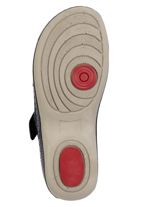 Sandaletten & Pantoletten - ELENA EDEN Pantolette aus Nappaleder, in Größe 036 bis 042, in Farbe ROT Ansicht 6