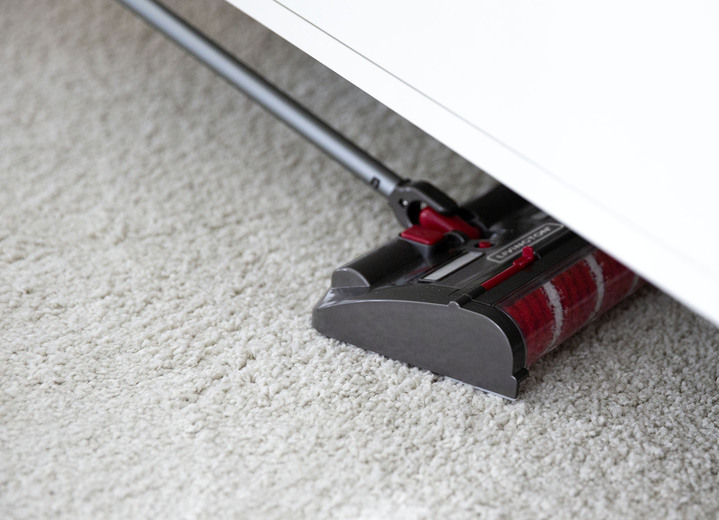 Reinigungsgeräte - Livington Voom – Akkubesen, in Farbe GRAU-ROT Ansicht 3