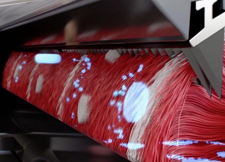 Reinigungsgeräte - Livington Voom – Akkubesen, in Farbe GRAU-ROT Ansicht 4