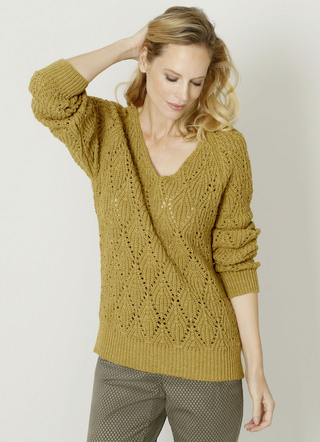 Pullover mit Alpaka