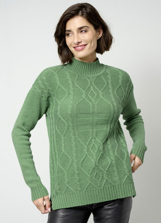 Pullover mit Schurwolle und Kaschmir