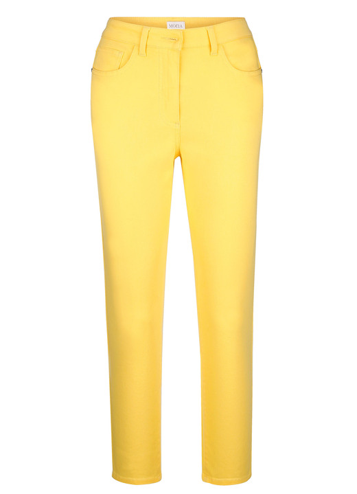 Hosen - Hose in 5-Pocket-Form, in Größe 019 bis 052, in Farbe ORANGE Ansicht 4