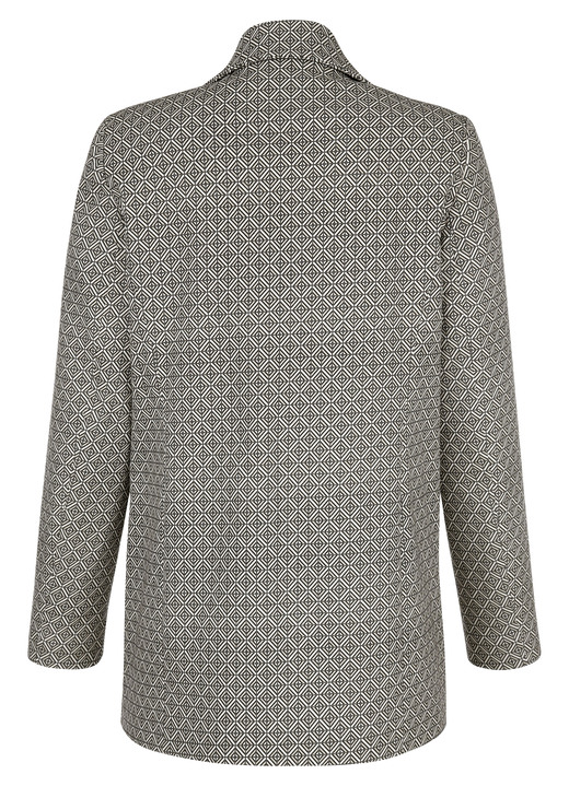 Blazer - Blazer mit grafischem Dessin, in Größe 020 bis 052, in Farbe CAMEL-SCHWARZ Ansicht 5