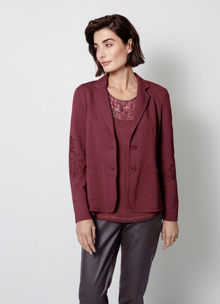 Blazer mit hübscher Stickerei