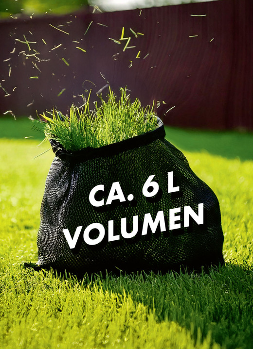 Gartenpflege - RuWi Akku-Trimmer mit Fangnetz, in Farbe GRÜN-SCHWARZ-SILBER Ansicht 3