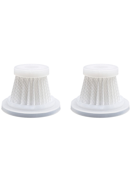 Zubehör - Ersatzfilter für Livington Pocket Vac Mini-Akku-Handstaubsauger, in Farbe WEISS