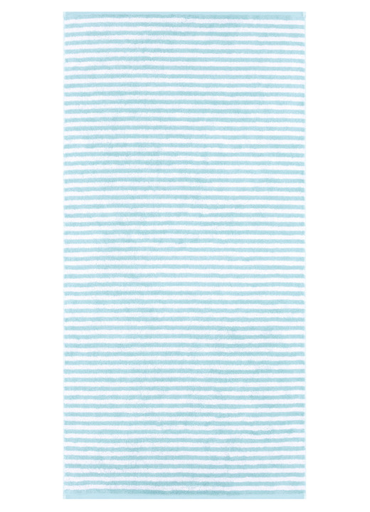 Frottier Handtücher - Frottier-Serie in saugstarker Baumwollqualität von Cawö, in Größe 200 (1 Handtuch, 50/100 cm) bis 204 (1 Duschtuch, 70/140 cm), in Farbe TÜRKIS Ansicht 11