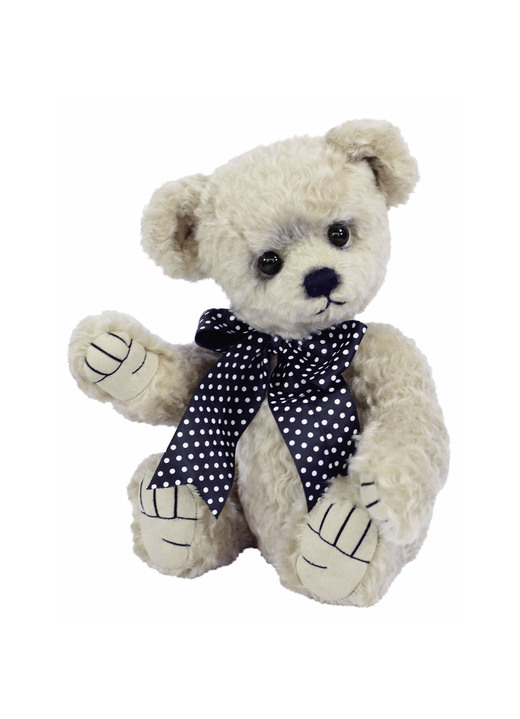 Puppen - Limitiert Teddy aus feinstem Mohair-Plüsch, in Farbe HELLBEIGE