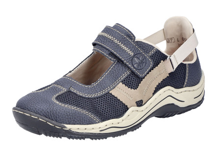 Rieker Slipper mit verstellbarer Klettspange