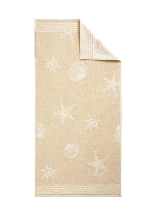 Handtücher - Frottier-Serie von Dyckhoff aus 100% Baumwolle Ansicht 6 Handtücher - Frottier-Serie von Dyckhoff aus 100% Baumwolle, in Größe 200 (Handtuch, 50x100 cm) bis 204 (Duschtuch, 70x140 cm), in Farbe GRAU Ansicht 6