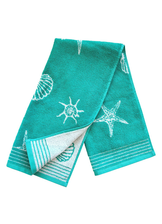 Handtücher - Frottier-Serie von Dyckhoff aus 100% Baumwolle Ansicht 12 Handtücher - Frottier-Serie von Dyckhoff aus 100% Baumwolle, in Größe 200 (Handtuch, 50x100 cm) bis 204 (Duschtuch, 70x140 cm), in Farbe GRAU Ansicht 12