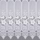 Klassisch - Kurzstore mit Blumen in Macramé-Spitze – Farbe WEISS – Ansicht 5 Klassisch - Kurzstore mit Blumen in Macramé-Spitze, in Größe 823 (35x120 cm) bis 890 (90x225 cm), in Farbe WEISS – Farbe WEISS – Ansicht 5