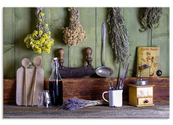 Stillleben - Hochwertiges Leinwandbild auf Keilrahmen, in Farbe BUNT Ansicht 2