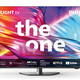 Fernseher - Philips The One 4K Ultra-HD Ambilight-LED-TV, in Farbe ANTHRAZIT – Farbe ANTHRAZIT – Ansicht 3