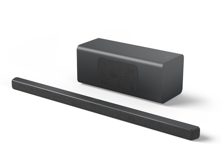 Heimkino - Philips TAB6309/10 Soundbar 2.1 mit kabellosem Subwoofer, in Farbe SCHWARZ Ansicht 2