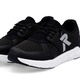 Slipper & Schnürschuhe - Rieker Sneaker aus teilweise beschichtetem Meshmaterial – Farbe SCHWARZ – Ansicht 4 Slipper & Schnürschuhe - Rieker Sneaker aus teilweise beschichtetem Meshmaterial, in Größe 036 bis 043, in Farbe WEISS – Farbe SCHWARZ – Ansicht 4